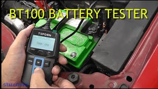 BT100 Battery Tester [upl. by Oaoj]