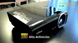 Proyector VIVITEK D963HD alta luminosidad a bajo coste ProyectoresOK [upl. by Nyvrem]