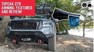 This Awning Will Change Your Overlanding Game The Topoak 270 Features and Review [upl. by Colline]