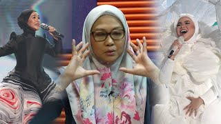 Siapa lagi hebat Guru vokal bagi reaction AJL37 Aina Abdul amp Ernie Zakri [upl. by Omland]