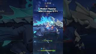 Mualani NEW 52 Abyss 1211 Highlights genshinimpact genshin newabyss mualani xilonen shorts [upl. by Odlaw]