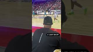 LaVar Ball Cheering on LiAngelo Ball During Summer League Shorts [upl. by Lola]