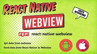 WebView  React Native [upl. by Susie]