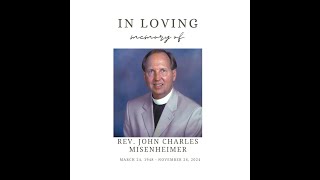 John Charles Misenheimer Tribute 19482024 [upl. by Ainoz]