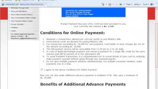 ONLINE MSEB BILL PAYMENT EXPLAINED IN MARATHI [upl. by Ardin]