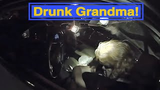 Drunk Grandma Passed Out Catches A Ride To Jail [upl. by Nirehtak]