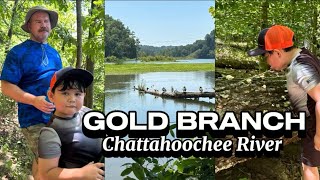 ONE OF THE BEST PLACE TO HIKE IN GEORGIA  GOLD BRANCH CHATTAHOOCHEE RIVER NATIONAL RECREATION AREA [upl. by Hillie961]