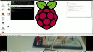 RaspberryPi amp fischertechnik sensor 3  Electronics LDR ADC wiringpi spidev Python [upl. by Ansaev]