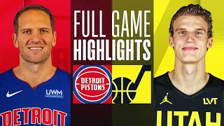 PISTONS at JAZZ  FULL GAME HIGHLIGHTS  January 3 2024 [upl. by Veal775]