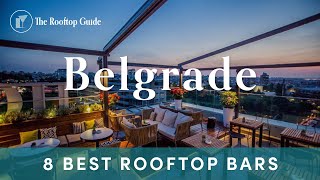 8 Best Rooftop Bars in Belgrade  2024 [upl. by Dione]