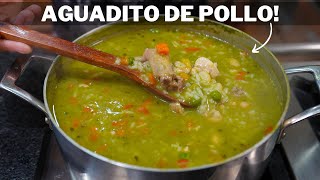 Aguadito de POLLO receta facil y economica  Abelca [upl. by Brynn]