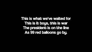 99 Red Balloons by Goldfinger lyrics [upl. by Yak]