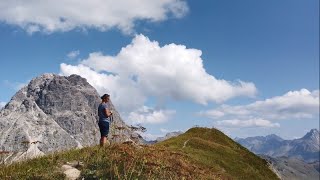 Bregenzerwald Wanderung Hochtannbergpass  Höferspitze  Hochalpsee  Widdersteinhütte [upl. by Akemrej]