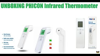 UNBOXING PHICON Infrared Thermometer [upl. by Bearnard]