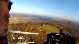 BEZMIECHOWA LOT ŻAGLOWY SZYBOWCEM Glider flight Extreme flying Start gravity [upl. by Norse]