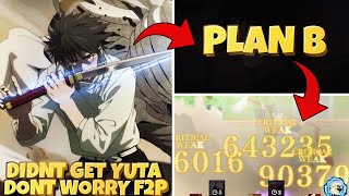 STACKED F2P ACCOUNT BUT DIDNT PULL YUTA DONT WORRY WE GOT A PLAN B Jujutsu Kaisen Phantom Parade [upl. by Enawtna]