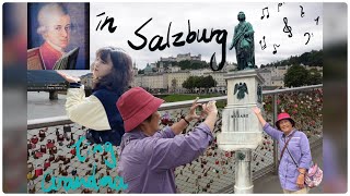 帶阿婆去德奧旅遊 Episode 2 薩爾茲堡 Salzburg 鎖鏈橋鍛鐵大街莫札特出生地薩爾茲堡大主教宮米拉貝爾花園海布倫宮薩爾茲堡要塞 [upl. by Enelyaj]