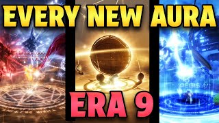 Every NEW AURA in Sols RNG ERA 9 [upl. by Aikahc86]