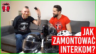 Jak zamontować interkom do kasku  instrukcja krok po kroku  poradnik motocyklisty DIY [upl. by Mort]