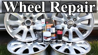 How to Repair Wheels with Curb Rash and Scratches [upl. by Jollanta150]