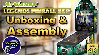 AtGames Legends Pinball 4K Unboxing amp Assembly Setup Part 1 [upl. by Tlevesoor]