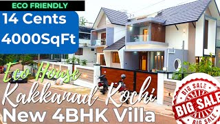 Kakkanad  14 Cents  4BHK  New Villa For Sale On Furnished Status  Beauty Of Excellence [upl. by Kadner]