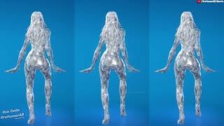 Fortnite Carefree Emote With Emma Frost Skin Thicc 🍑😜 Organic Dimond Frost Style 🥵😱 ͡° ͜ʖ ͡° [upl. by Ettennig]