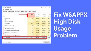 Windows 10 “WSAPPX” High Disk amp CPU Usage Problem Solved Latest Fixes [upl. by Ylurt]