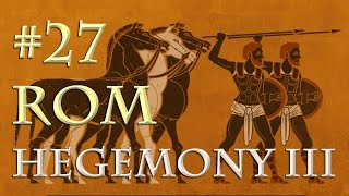 Lets Play Hegemony 3 – Rom 27 Die große Schlacht deutsch  german [upl. by Farant]