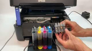 InKChip Firmware sans puce chipless firmware pour Epson XP3200 Comment installer [upl. by Heng]