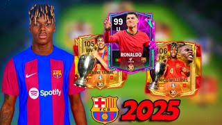 😱 HICE LA NUEVA PLANTILLA DEL BARCELONA EN FC MOBILE Y ESTO PASO🤑💸 [upl. by Nuaj]