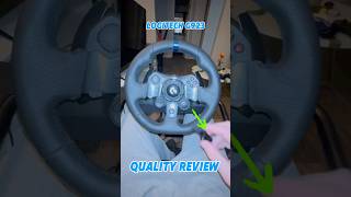 Logitech G923 Wheel Quality Review shorts [upl. by Lesig]