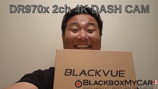 UNBOXING AND REVIEW BLACKVUE DR970x 4K 2Ch PLUS BOX Dashcam blackboxmycar [upl. by Yecram333]