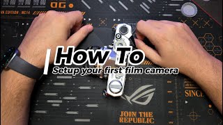 How to use a 35mm film camera Ep 1  how to set up a 35mm camera [upl. by Hoffarth358]