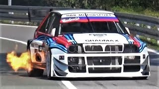 700Hp Lancia Delta Integrale Monster  Brutal AntiLag Sound amp Flames [upl. by Yarb]