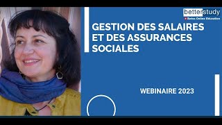 Gestion des salaires et des assurances sociales [upl. by Yarled]