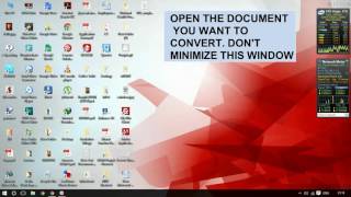 How to convert Scanned Document to Word [upl. by Giltzow]