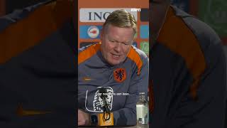 Ronald Koeman 🆚 Valentijn Driessen quotHelaas selecteren ze niet door bij de krantquot 🫣 [upl. by Aidas]