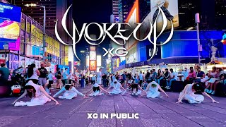 DANCE IN PUBLIC NYC  ONE TAKE XG엑스지  WOKE UP  Full Dance Cover [upl. by Nafets]