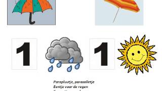 Parapluutje parasolletje [upl. by Rimat]