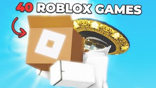 40 ROBLOX Games to Play when Youre Bored [upl. by Leinahtam]