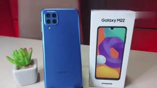 Samsung Galaxy M22 Unboxing In Hindi  Samsung Galaxy M22 [upl. by Pall]