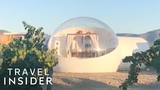 Sleep Under The Stars At A Bubble Hotel In Mexico [upl. by Ailsun]