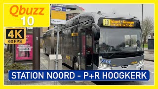 QBUZZ 10 STATION NOORD  HOOFDSTATION  PR HOOGKERK  2023 [upl. by Brothers325]