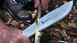 Big Norway Bushcraft Knife  Brusletto Villmann [upl. by Eldrid]