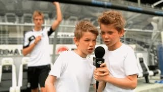 Marcus amp Martinus  RBK fotballskole 2012 [upl. by Larner]