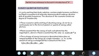 derivation of Plancks law of radiation [upl. by Ettenotna145]