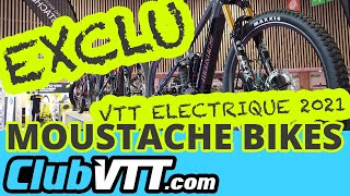 Moustache Bikes la nouvelle gamme vtt Moustache Bikes 2021 en exclusivité  676 [upl. by Notsa315]