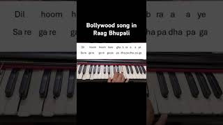 Bollywood song in Raag Bhupali with notation onlinemusiclessons raagbhupali sursadhna [upl. by Kirwin]