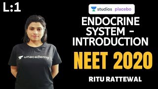 L1 Endocrine System  Introduction  Endocrine System  Premedical  NEETAIIMS  Target NEET 2020 [upl. by Nicky646]